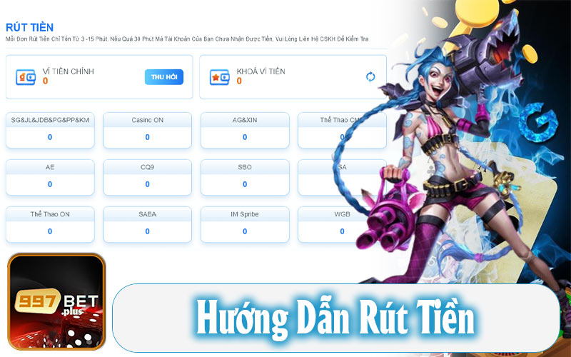 Hướng Dẫn Rút Tiền 997Bet